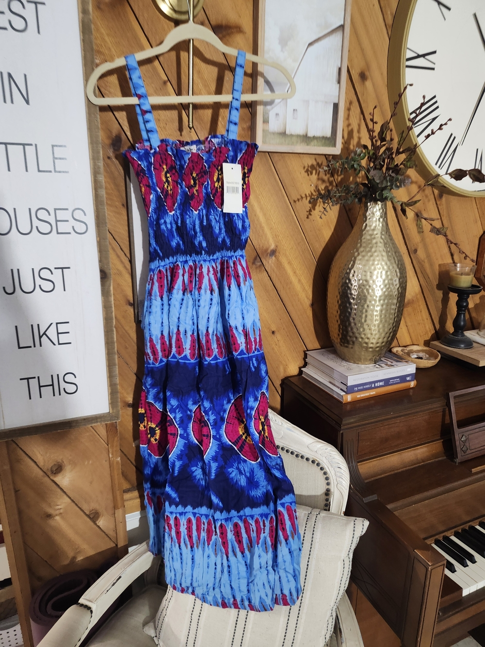 Just Love Tie-dye Beachy Dress Sundress